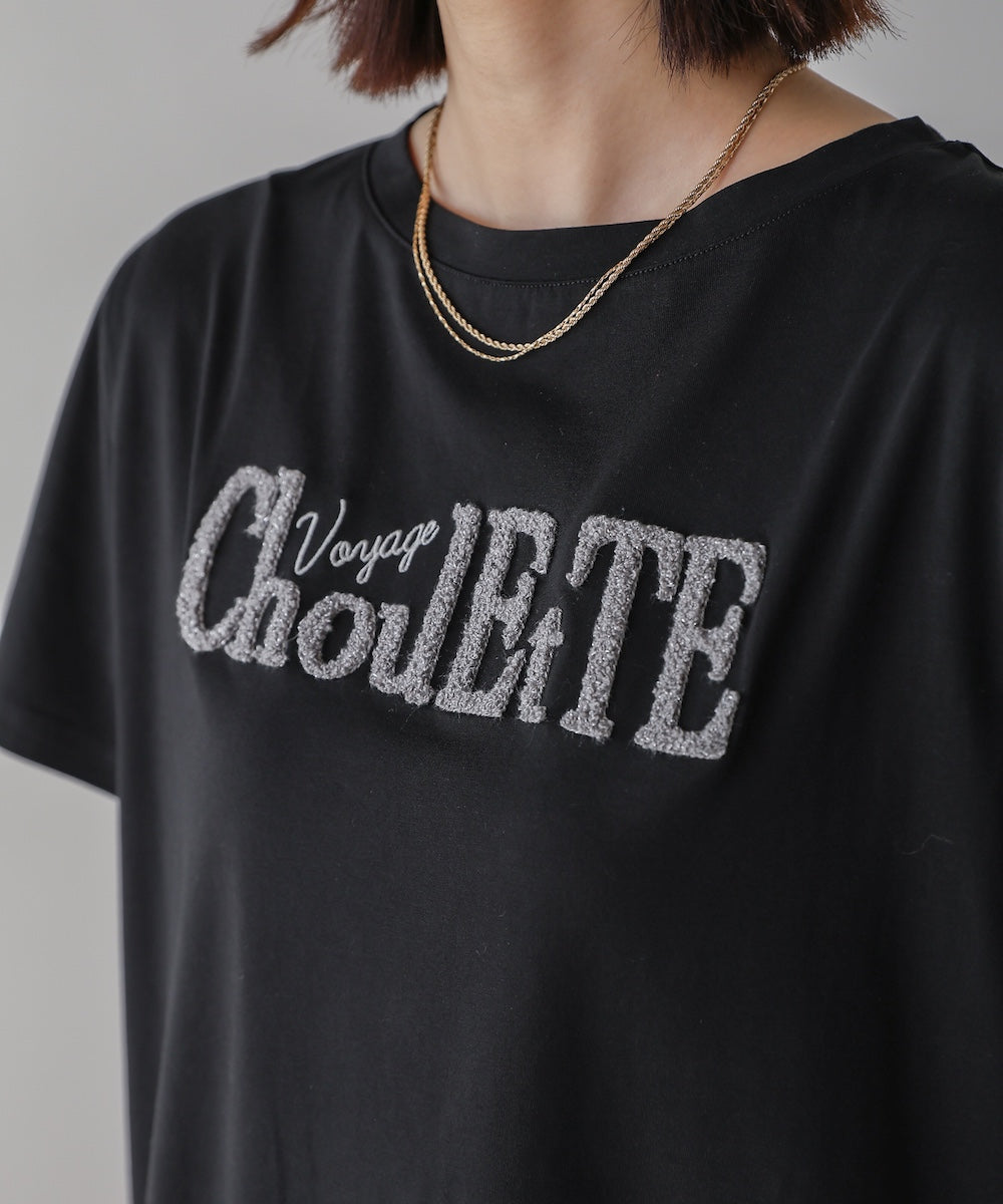 ラメさがら刺繍Ｔシャツ［5/16発送予定］