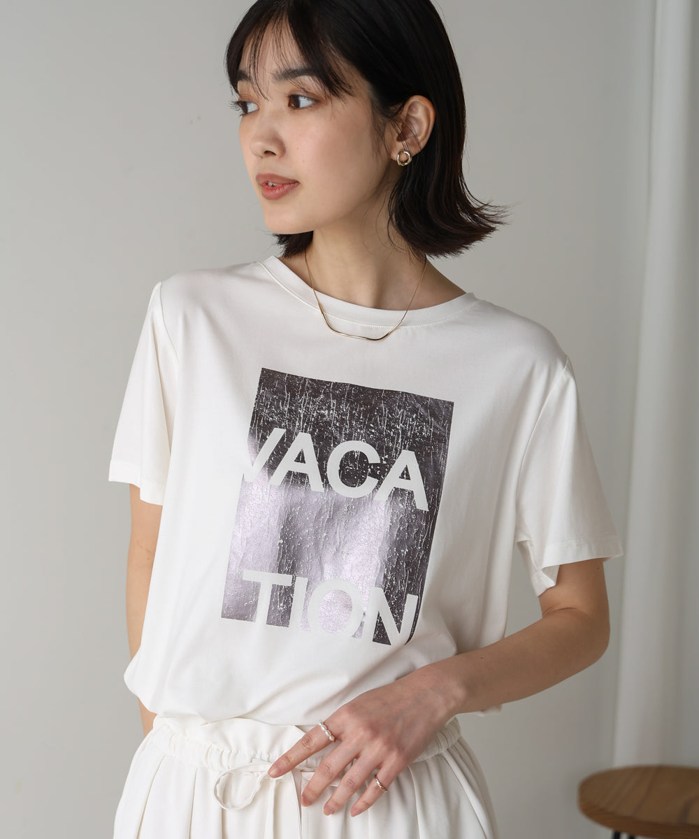 箔プリントロゴＴシャツ［5/19発送予定］