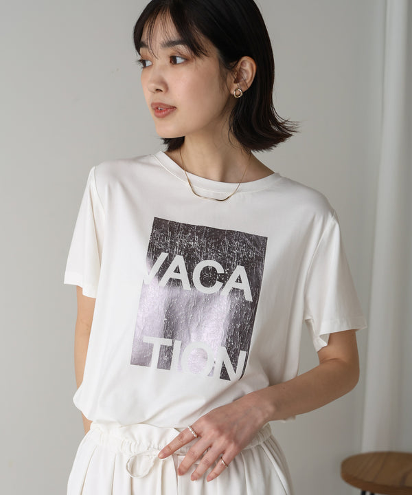 箔プリントロゴＴシャツ［5/19発送予定］