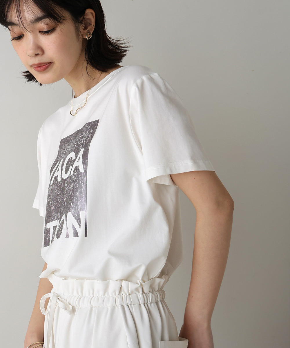 箔プリントロゴＴシャツ［5/19発送予定］