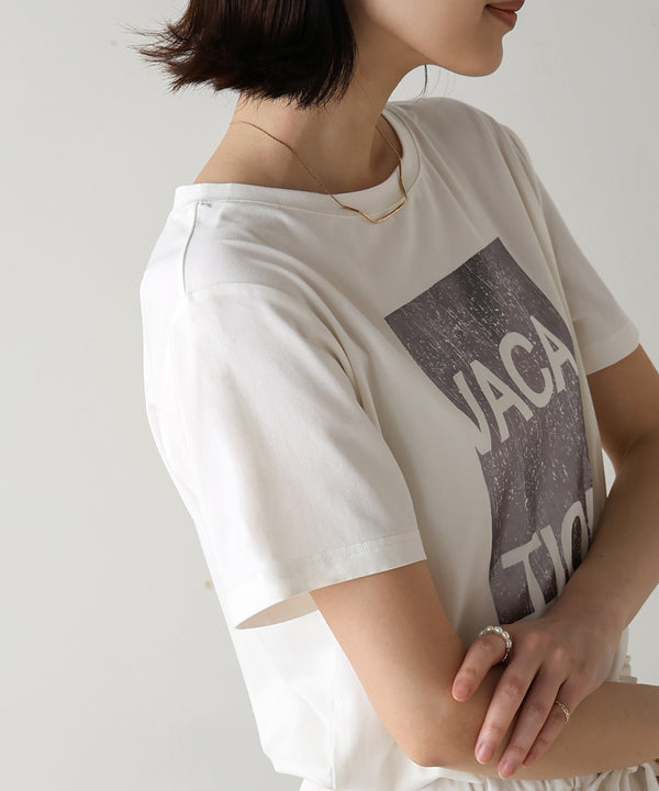 箔プリントロゴＴシャツ［5/19発送予定］