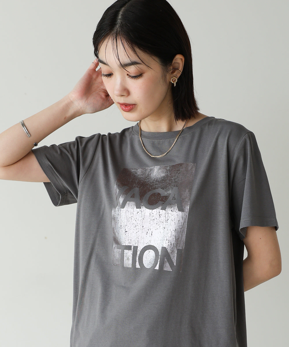 箔プリントロゴＴシャツ［5/19発送予定］
