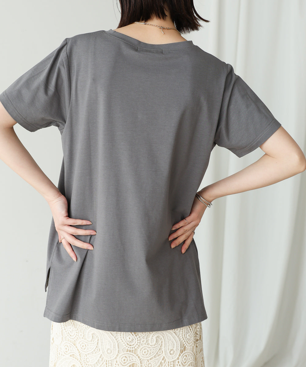 箔プリントロゴＴシャツ［5/19発送予定］