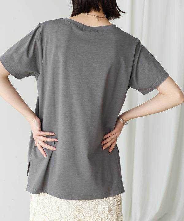 箔プリントロゴＴシャツ［5/19発送予定］