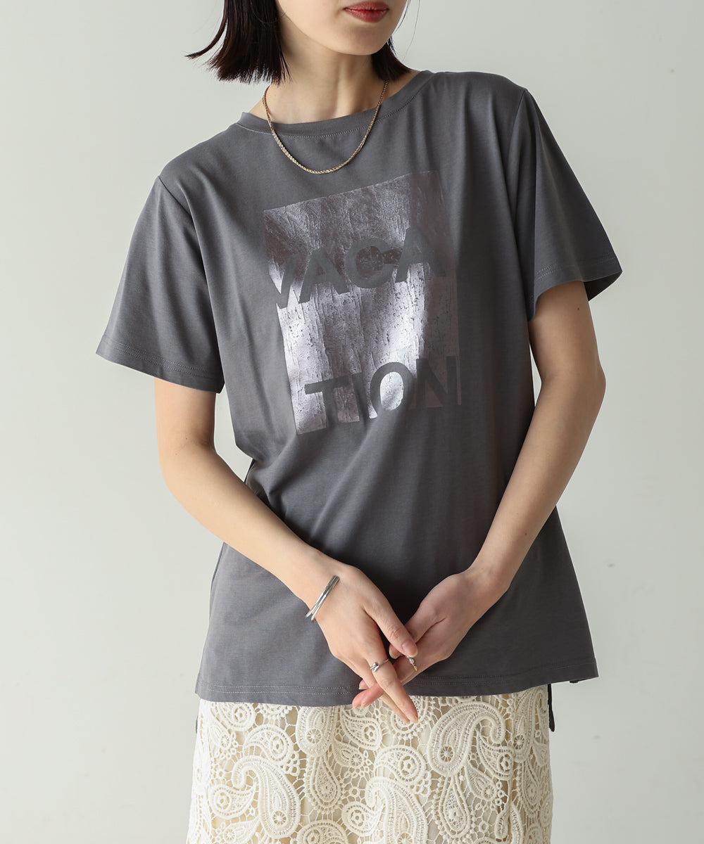 箔プリントロゴＴシャツ［5/19発送予定］