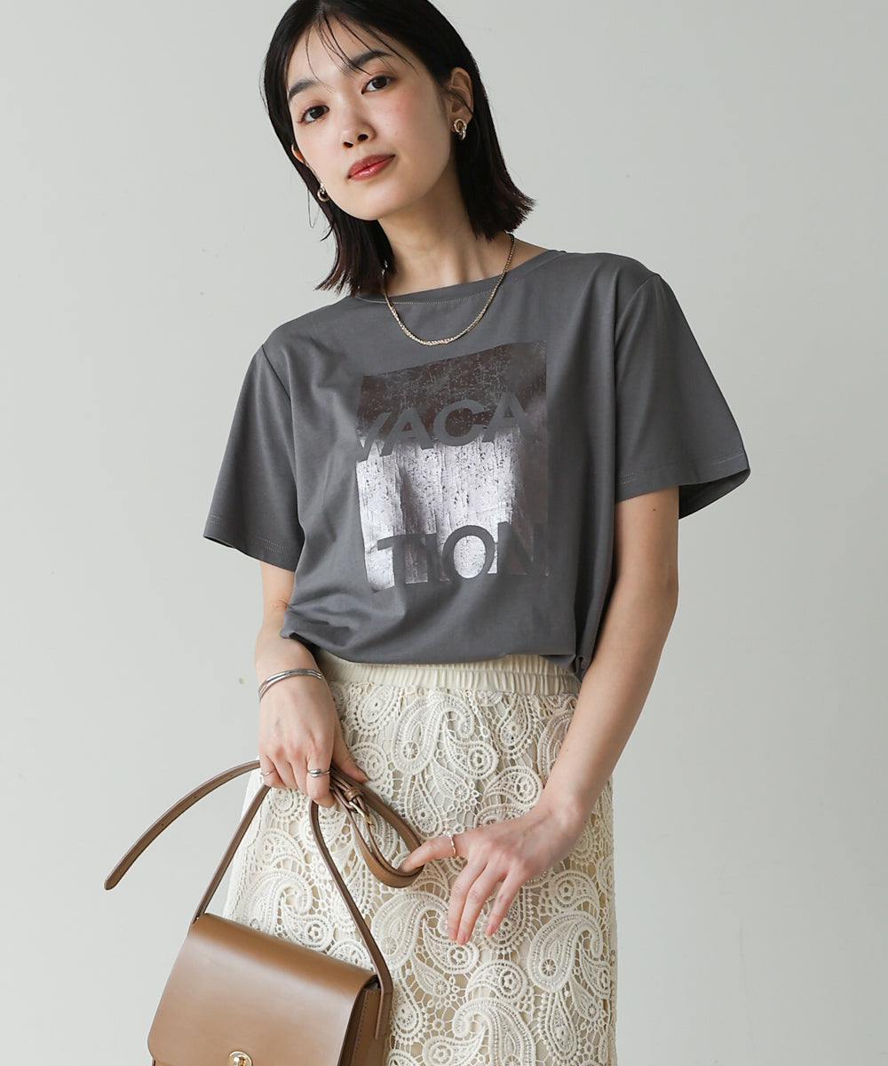 箔プリントロゴＴシャツ［5/19発送予定］