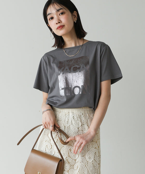 箔プリントロゴＴシャツ［5/19発送予定］