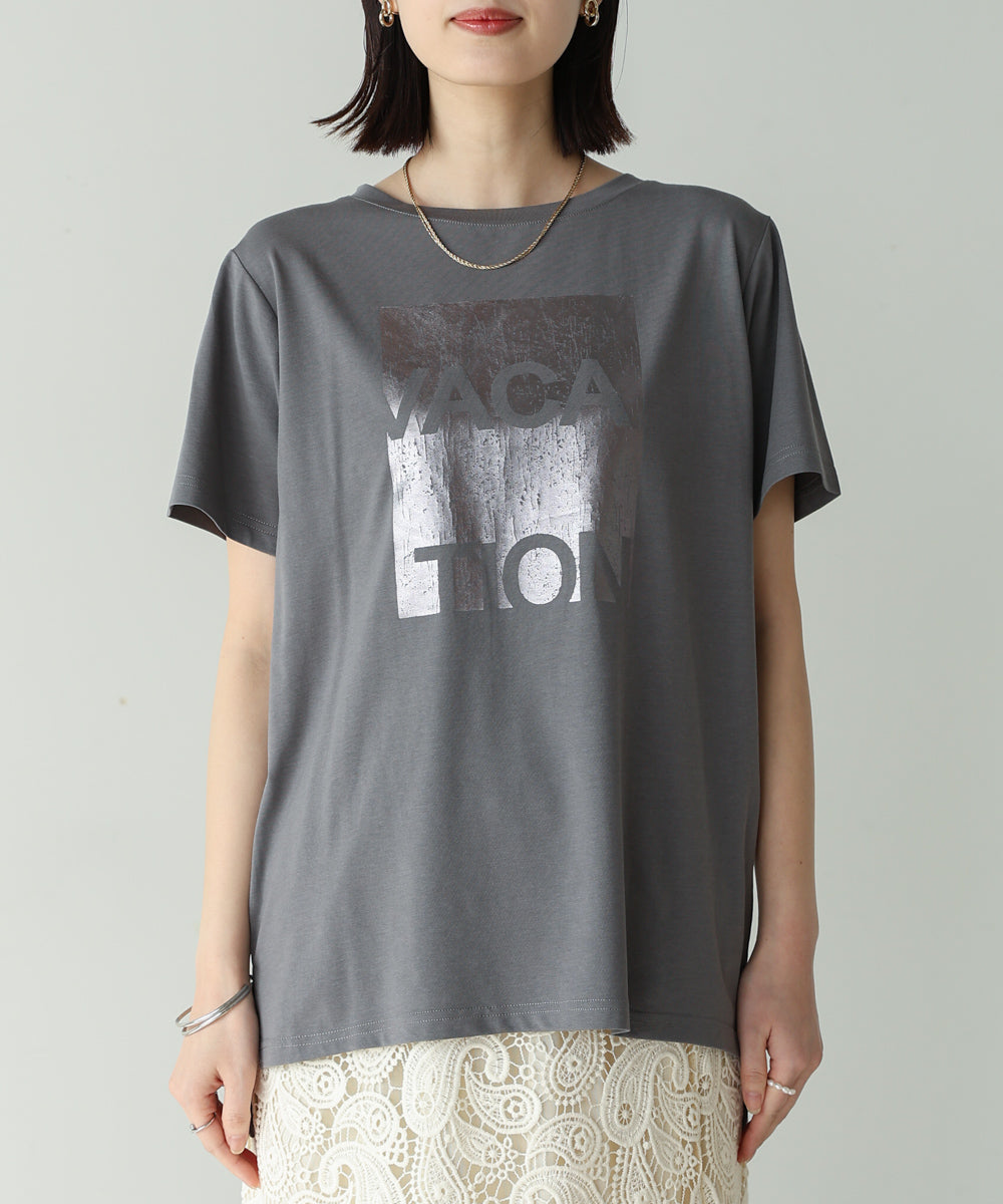 箔プリントロゴＴシャツ［5/19発送予定］