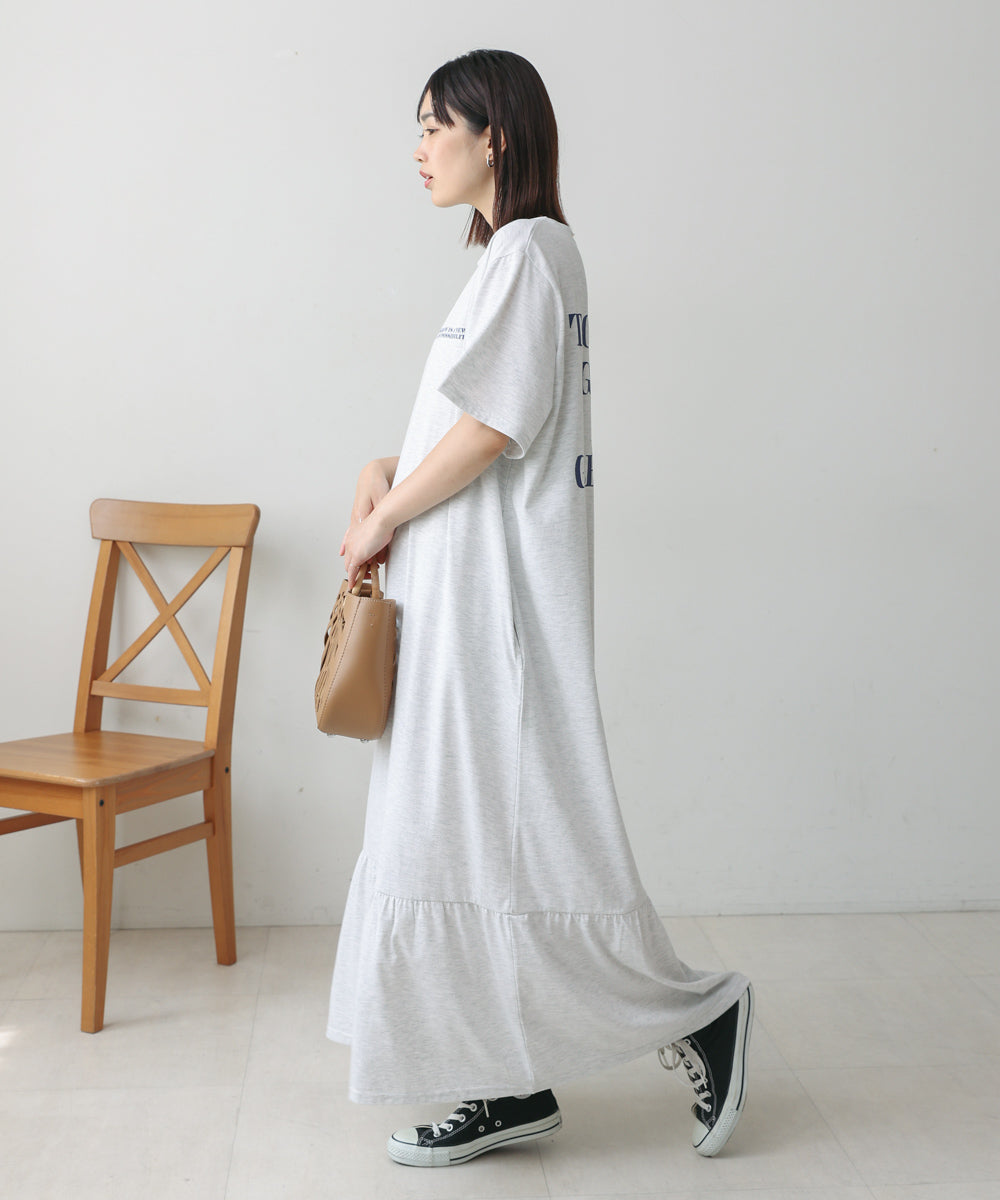 【WEB限定】ペプラムフリルワンピース