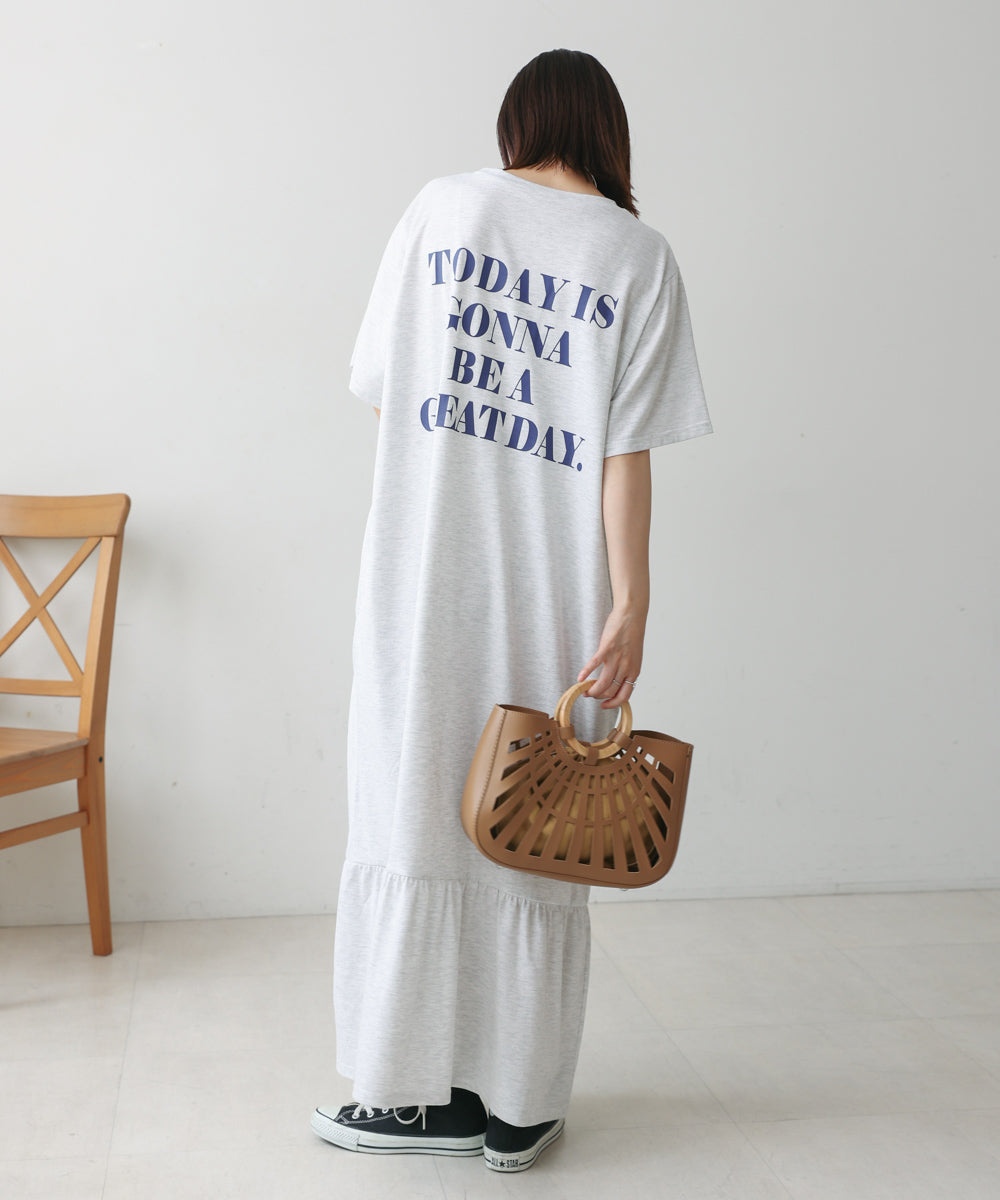 【WEB限定】ペプラムフリルワンピース