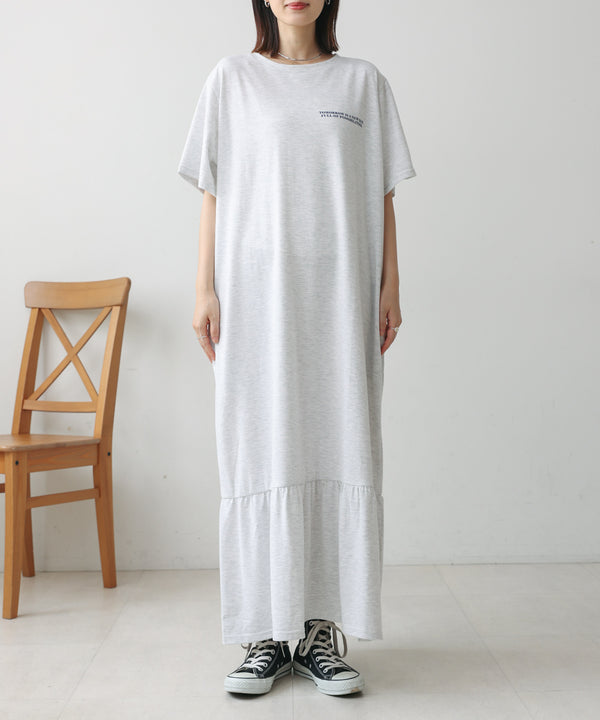 【WEB限定】ペプラムフリルワンピース