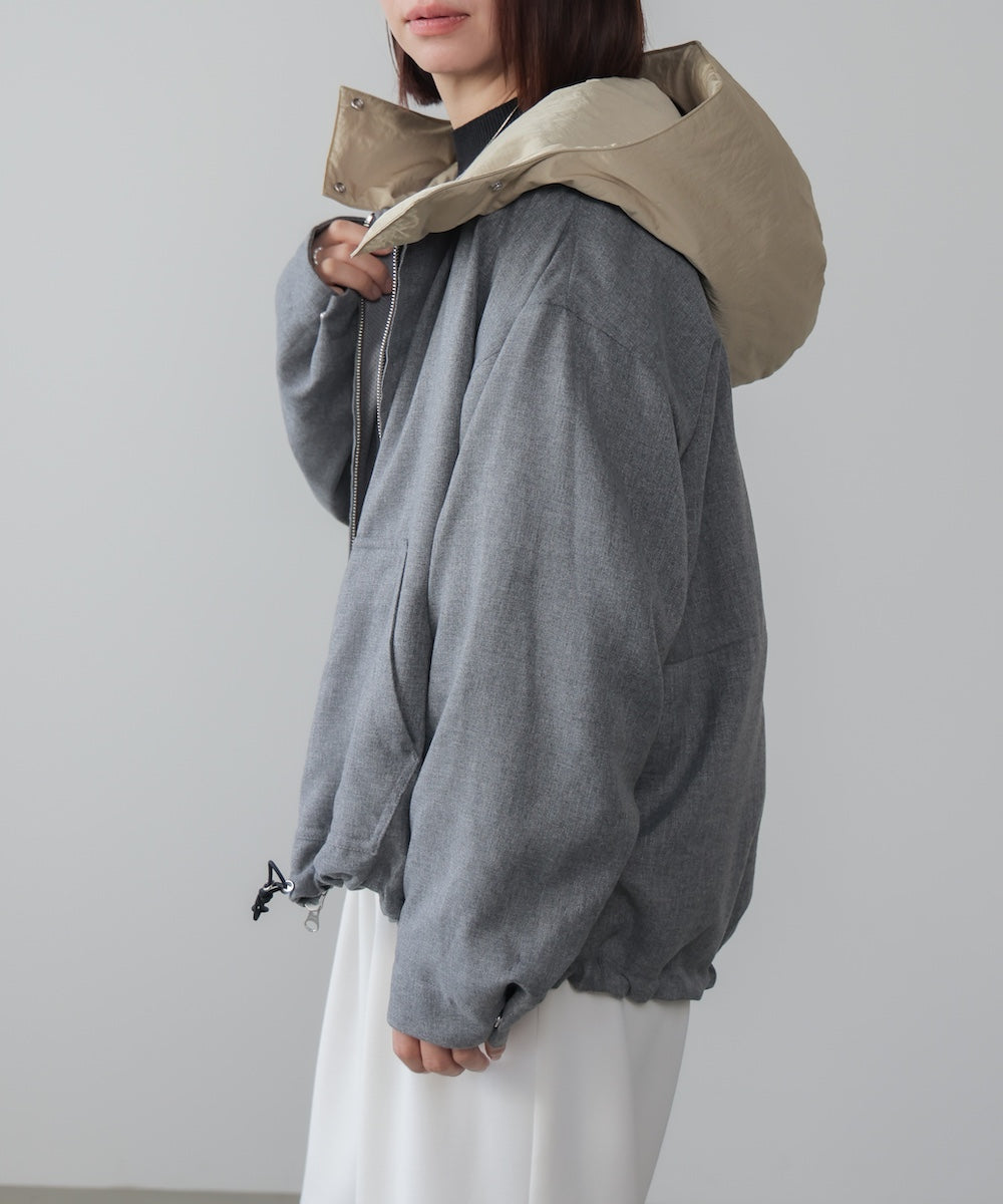 【日本製】フーデッドブルゾン