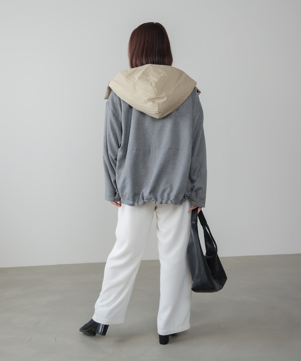 【日本製】フーデッドブルゾン