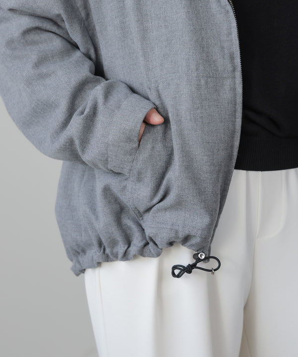 【日本製】フーデッドブルゾン