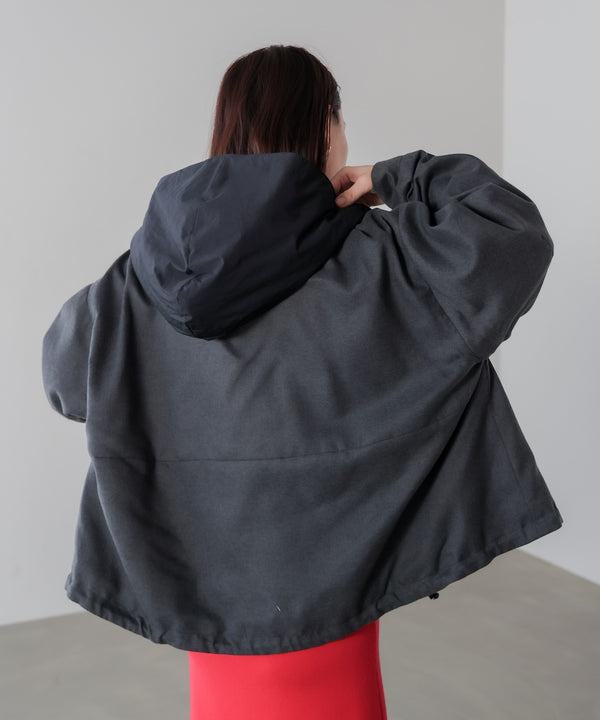 【日本製】フーデッドブルゾン