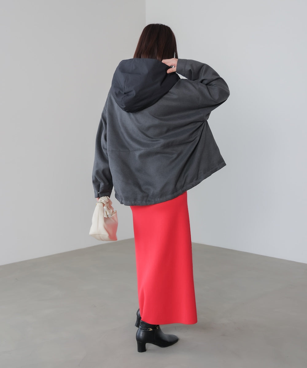 【日本製】フーデッドブルゾン