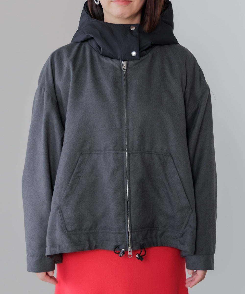 【日本製】フーデッドブルゾン
