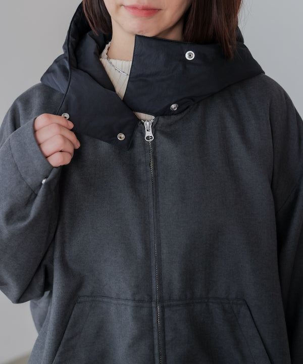 【日本製】フーデッドブルゾン