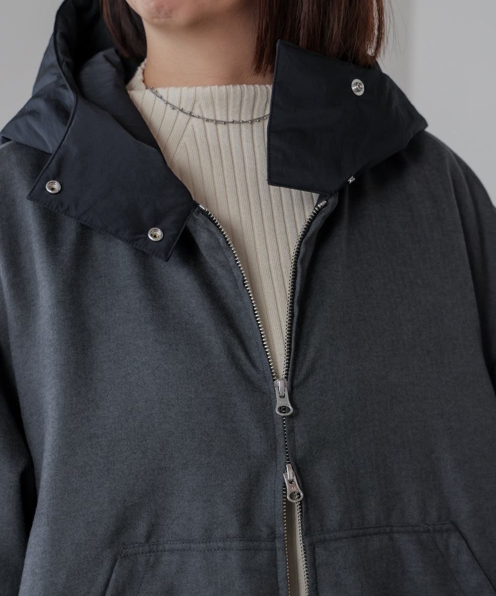 【日本製】フーデッドブルゾン