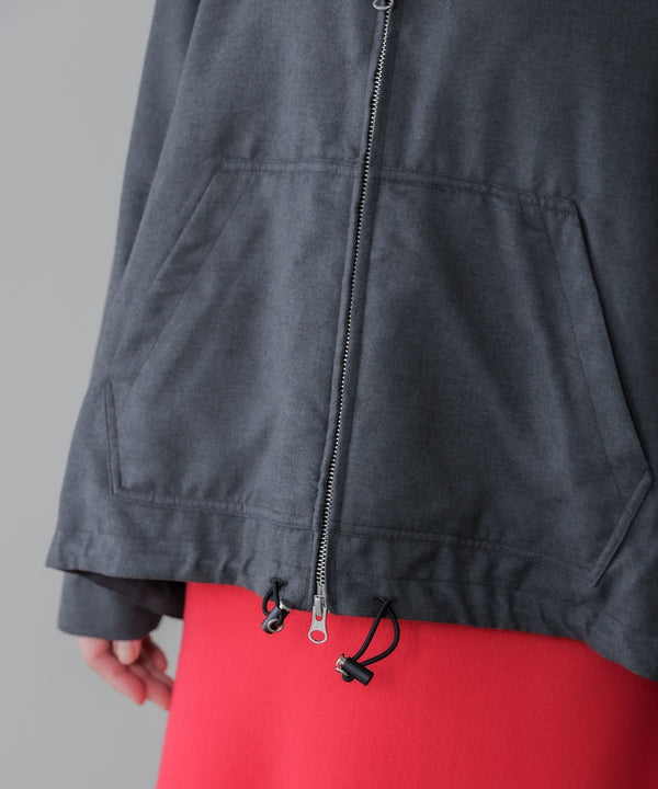 【日本製】フーデッドブルゾン