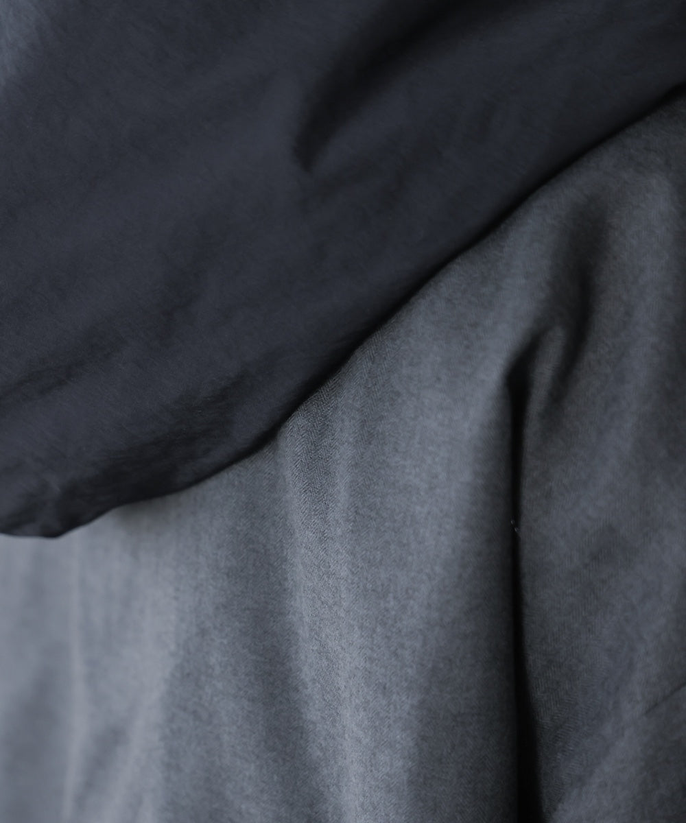 【日本製】フーデッドブルゾン