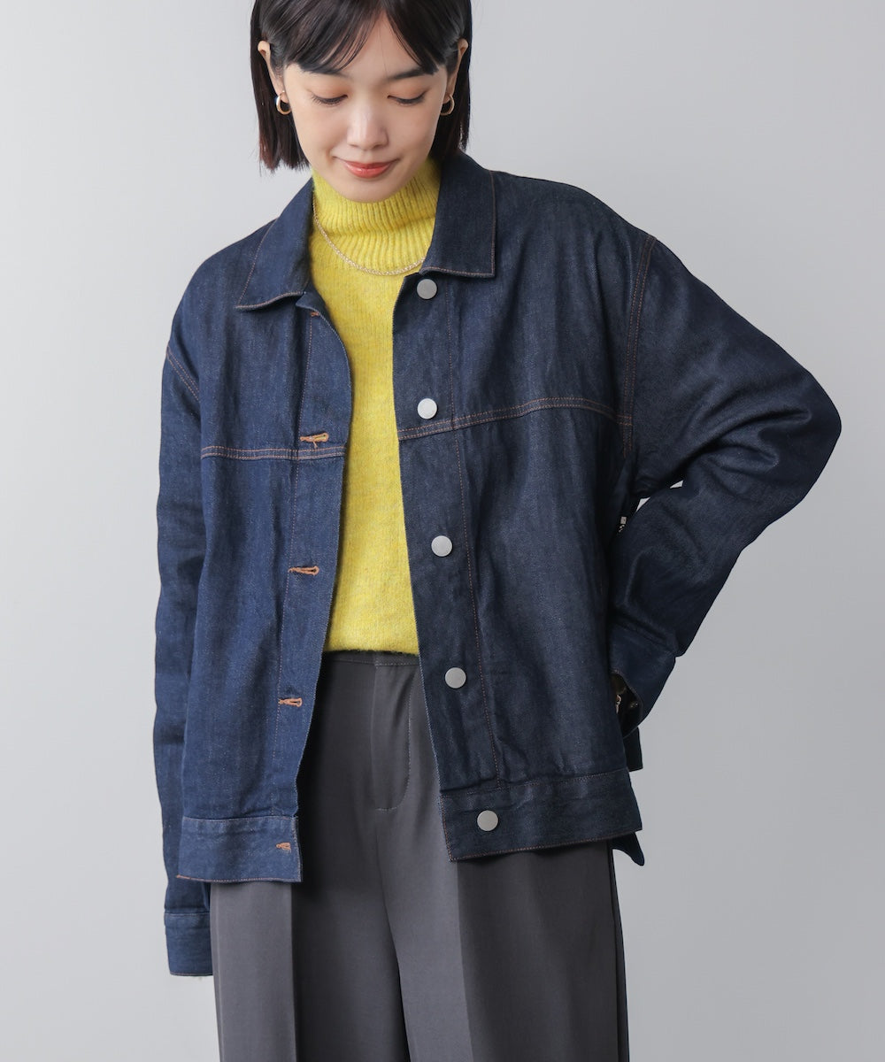 【日本製】ドッキングデニムジャケット