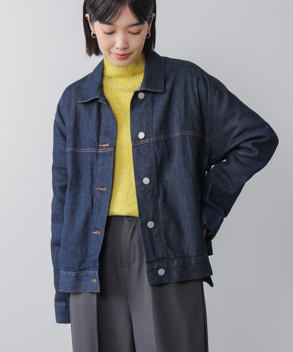 【日本製】ドッキングデニムジャケット