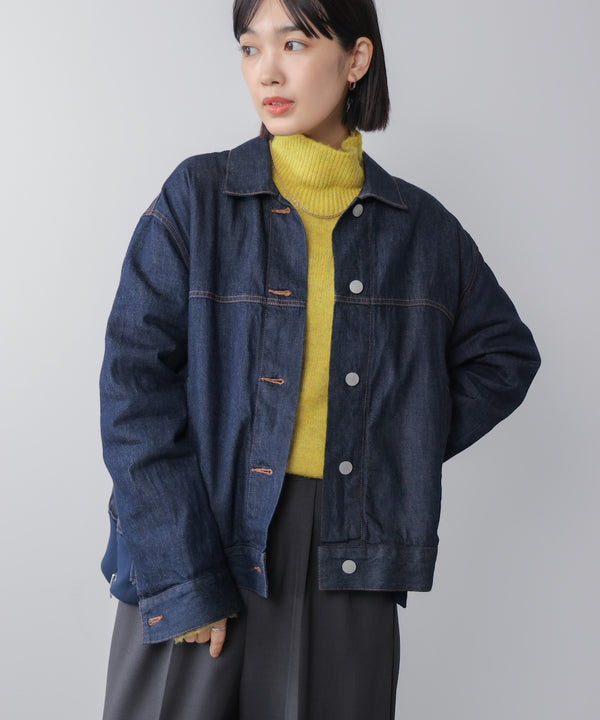 【日本製】ドッキングデニムジャケット