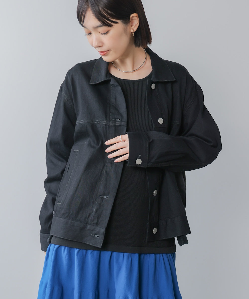 【日本製】ドッキングデニムジャケット