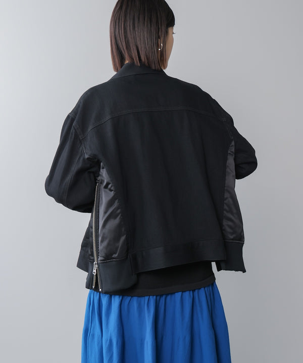 【日本製】ドッキングデニムジャケット