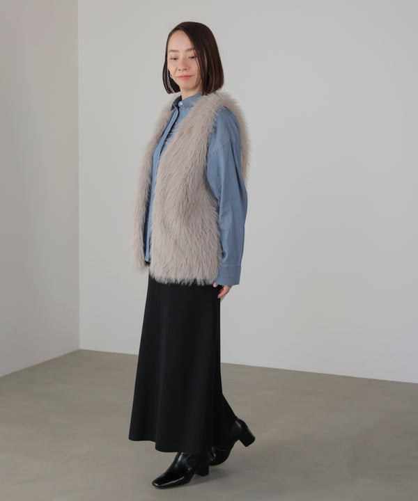 シアーデニム２ＷＡＹシャツ