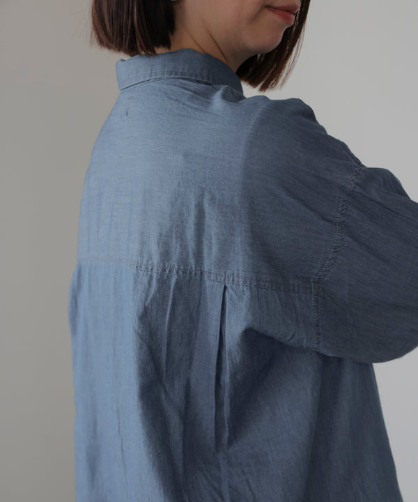 シアーデニム２ＷＡＹシャツ
