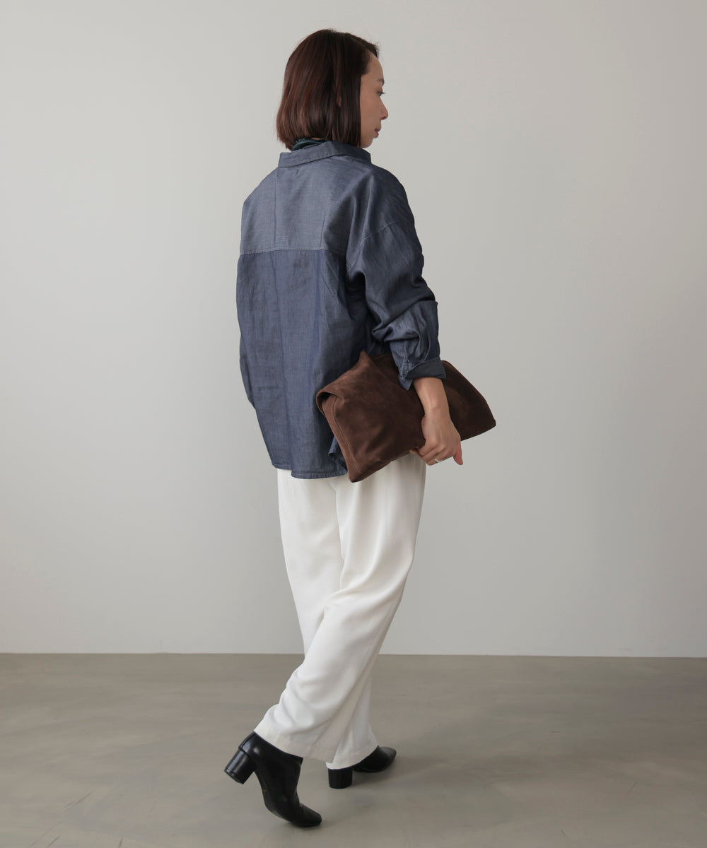 シアーデニム２ＷＡＹシャツ