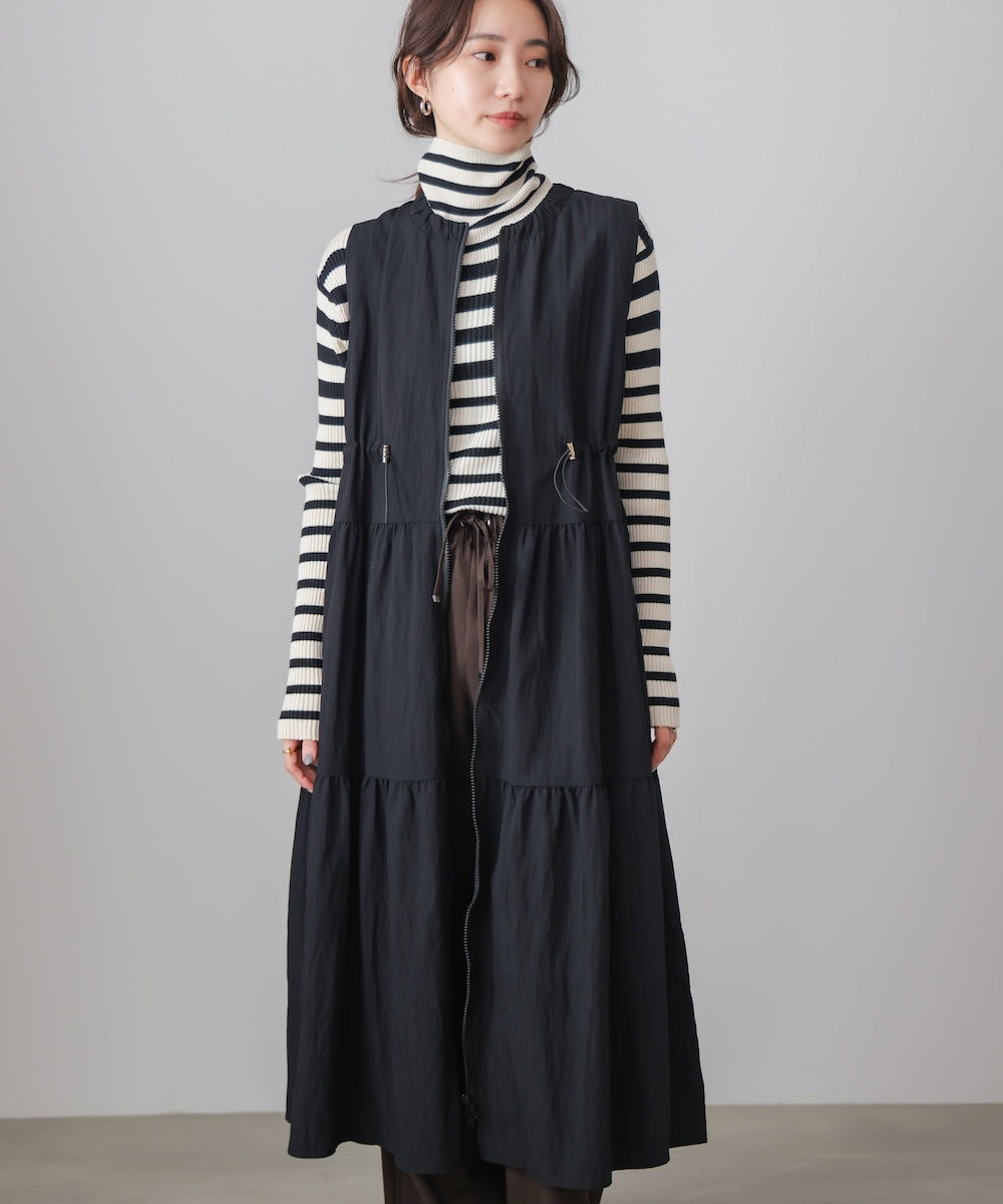 ティアードジレワンピース