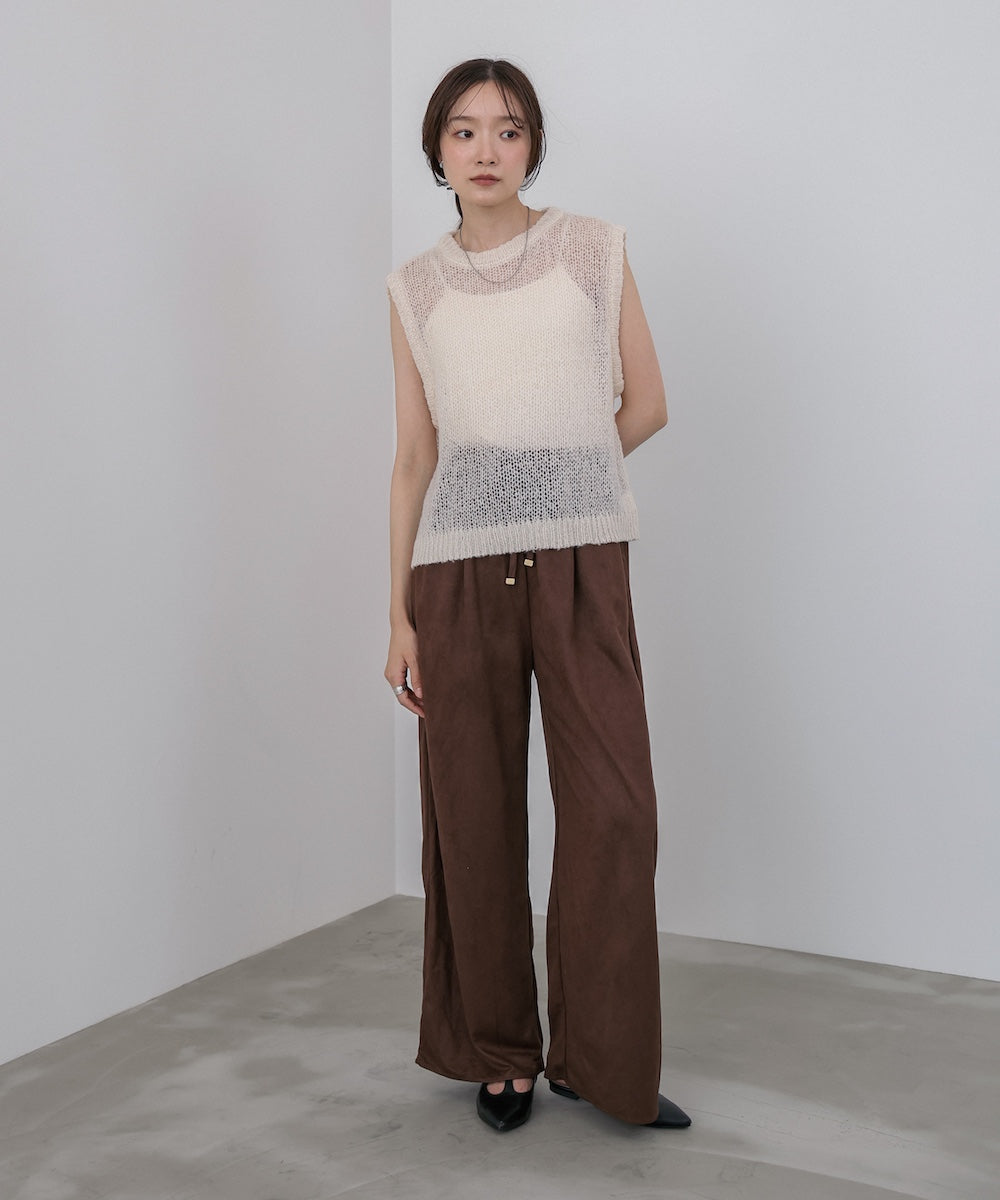 モヘアタッチシアーベスト