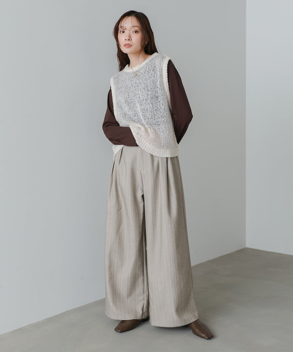 モヘアタッチシアーベスト