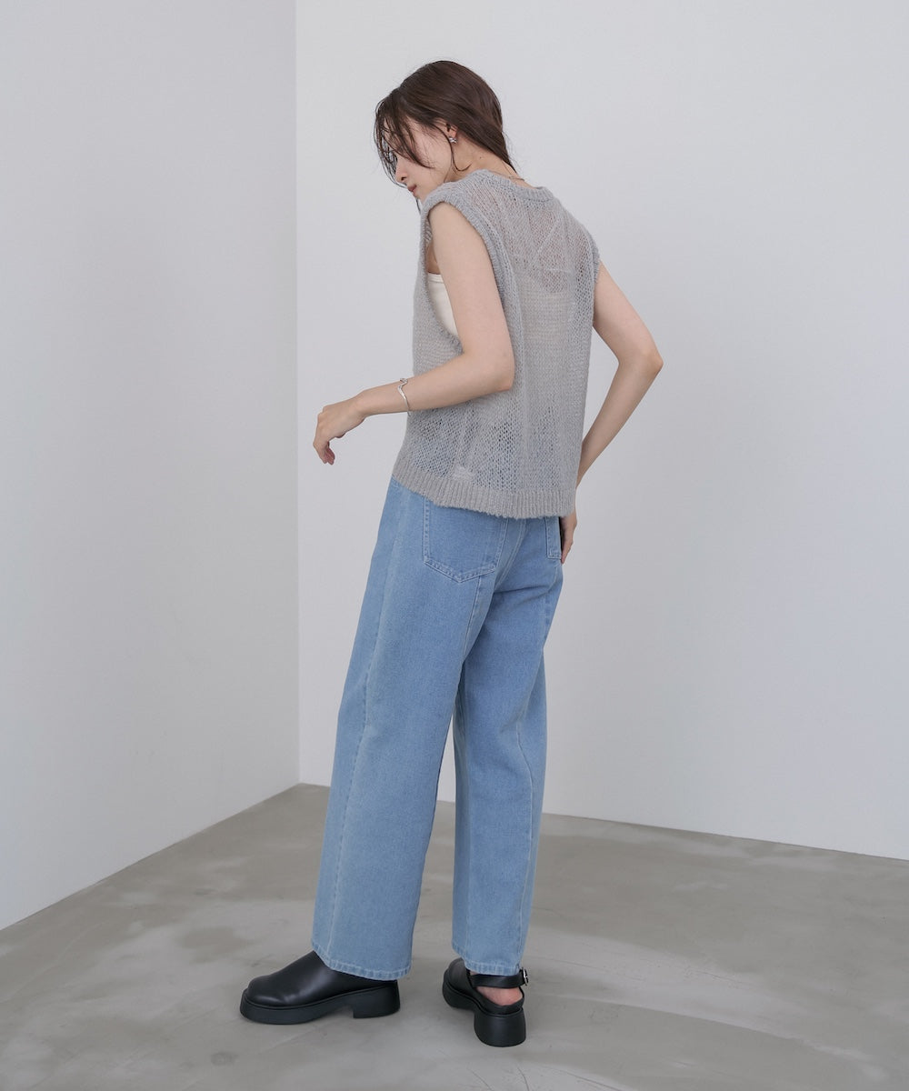 モヘアタッチシアーベスト