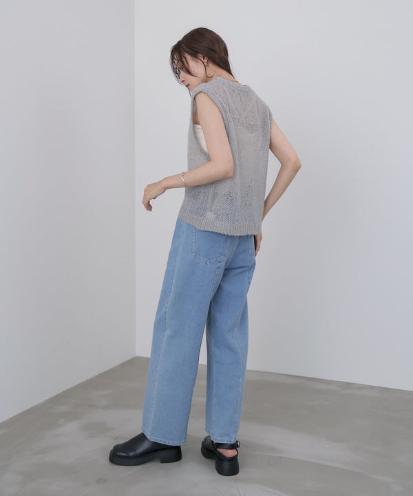 モヘアタッチシアーベスト