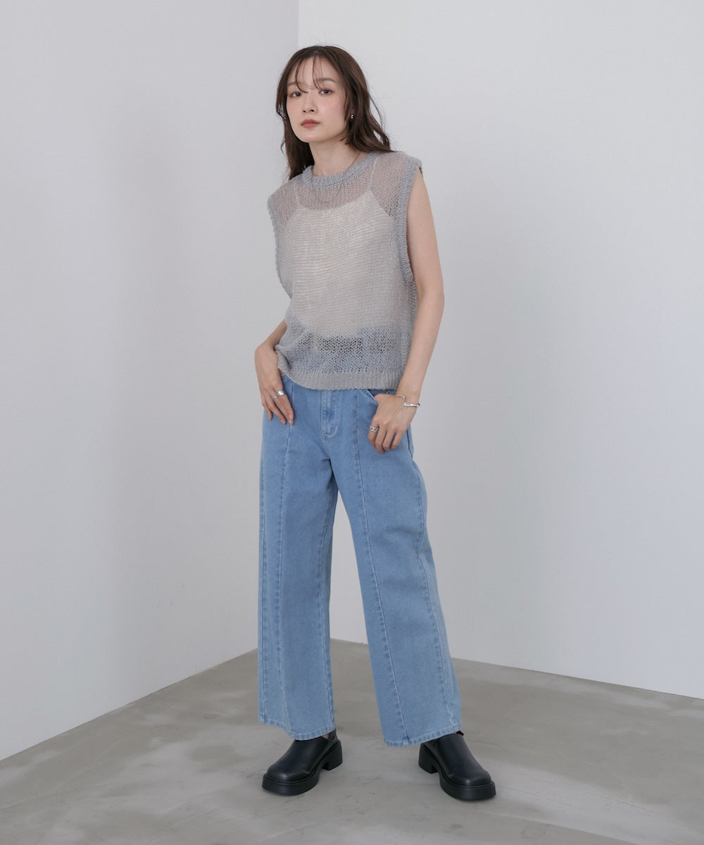 モヘアタッチシアーベスト