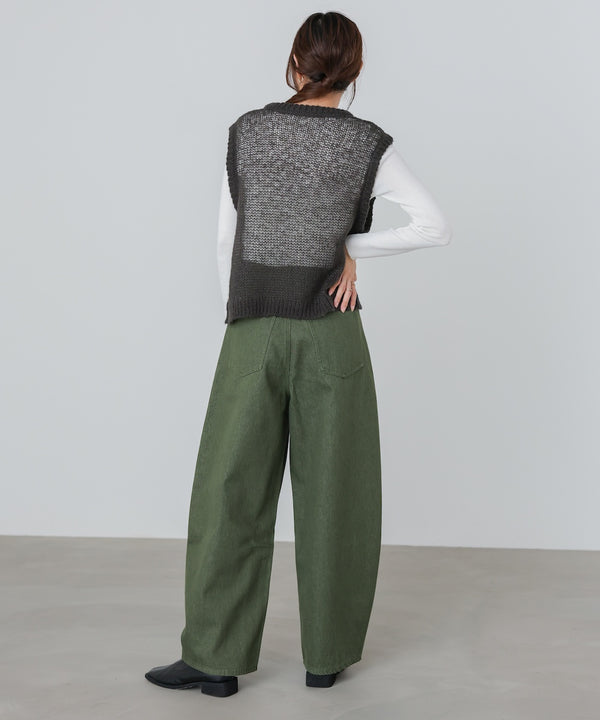 モヘアタッチシアーベスト