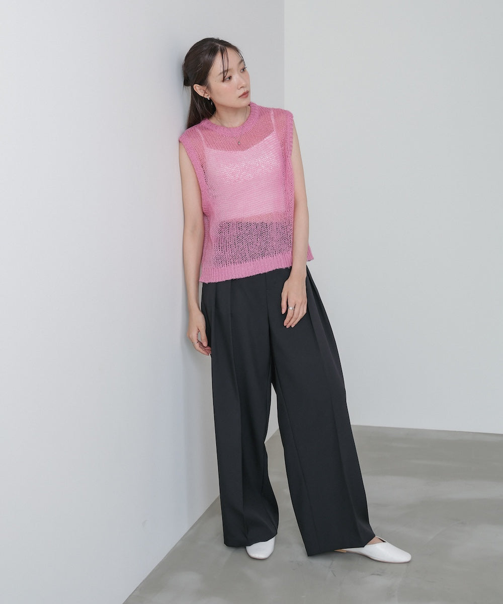 モヘアタッチシアーベスト