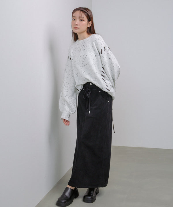 コーデュロイＩラインスカート