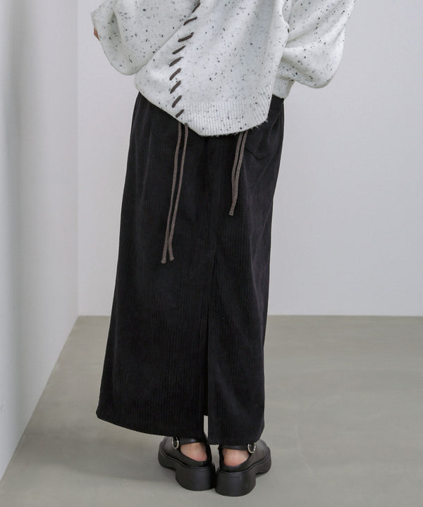 コーデュロイＩラインスカート