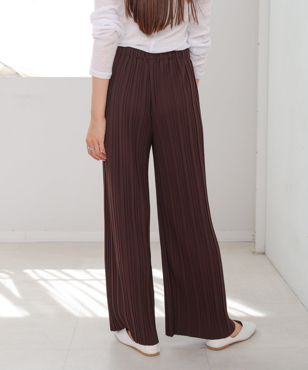 ランダムプリーツパンツ