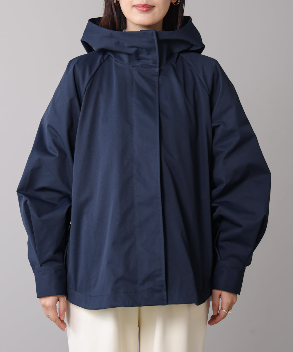 撥水加工バックチュールブルゾン［10/31発送予定］