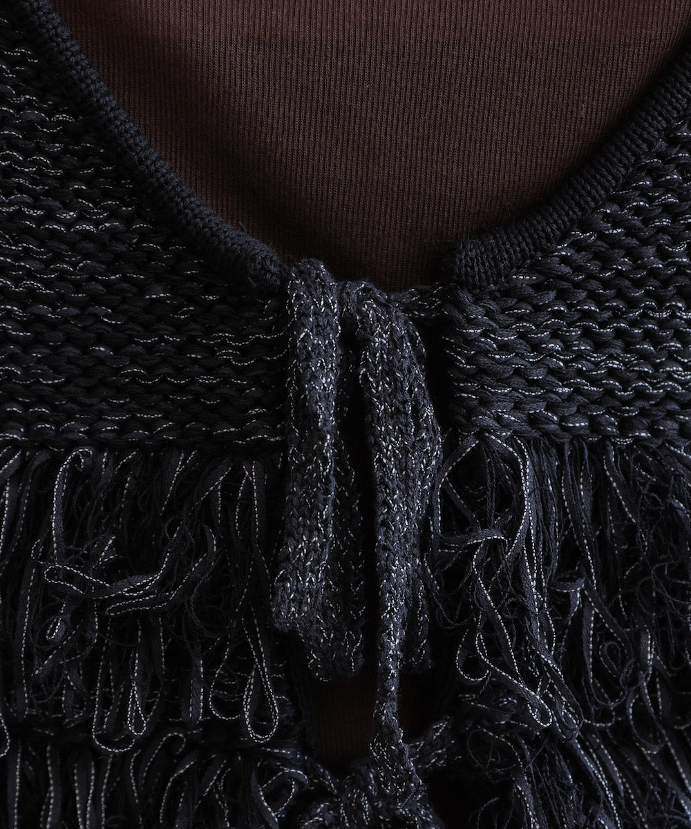 【WEB限定】ループ編みニットベスト