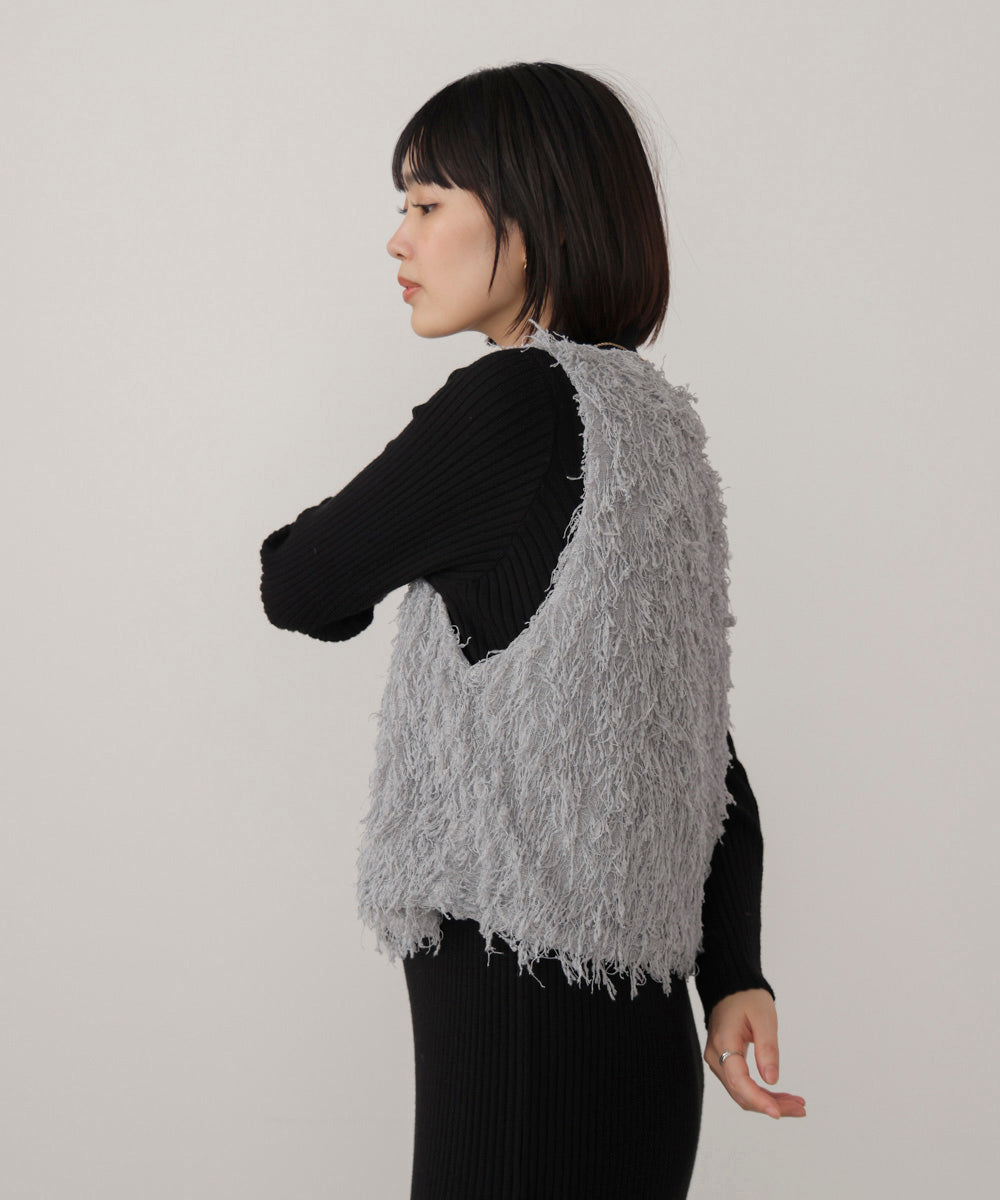 フェザーショートベスト