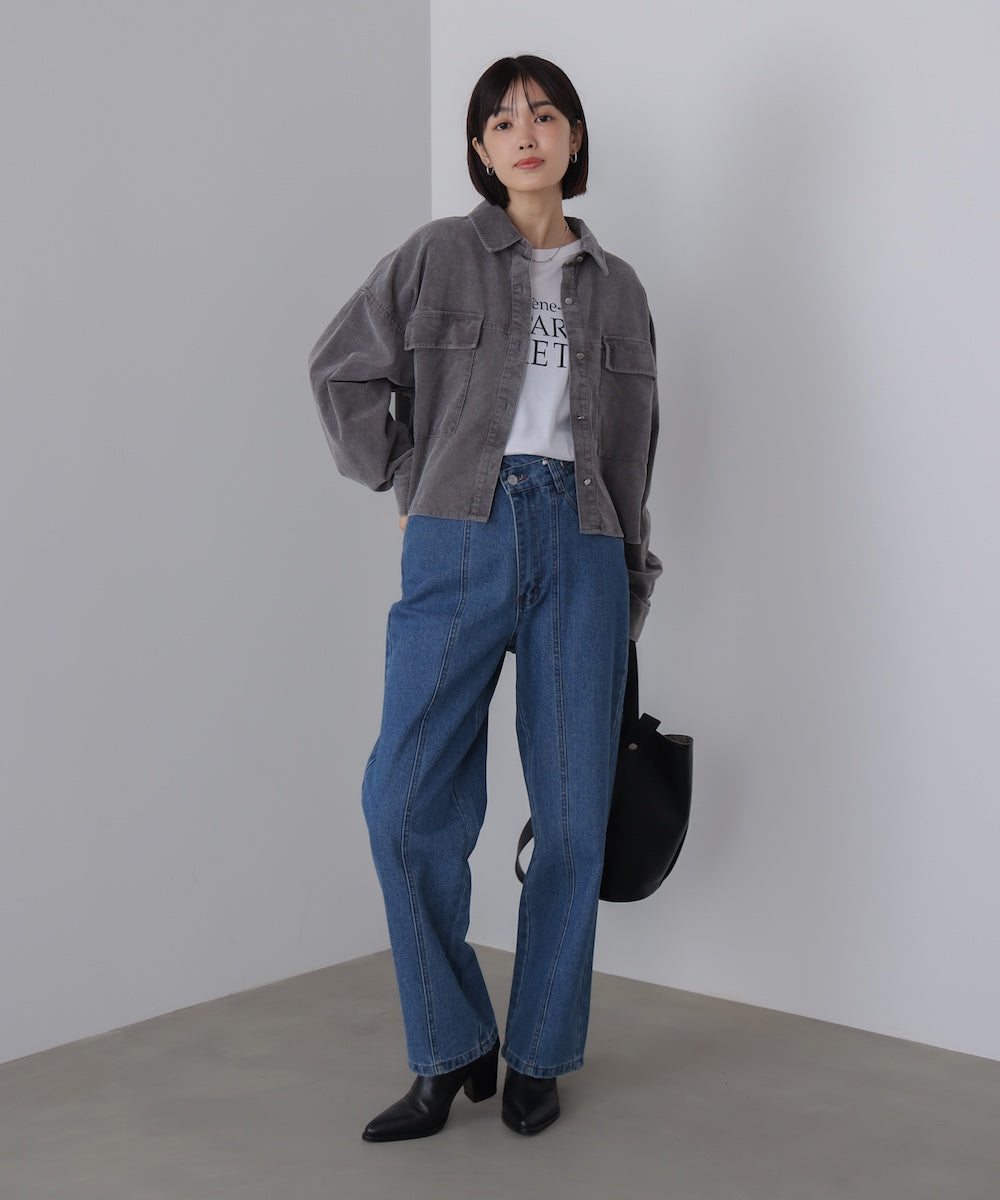 【WEB限定】ビンテージカラーコーディロイシャツ［9/30発送予定］