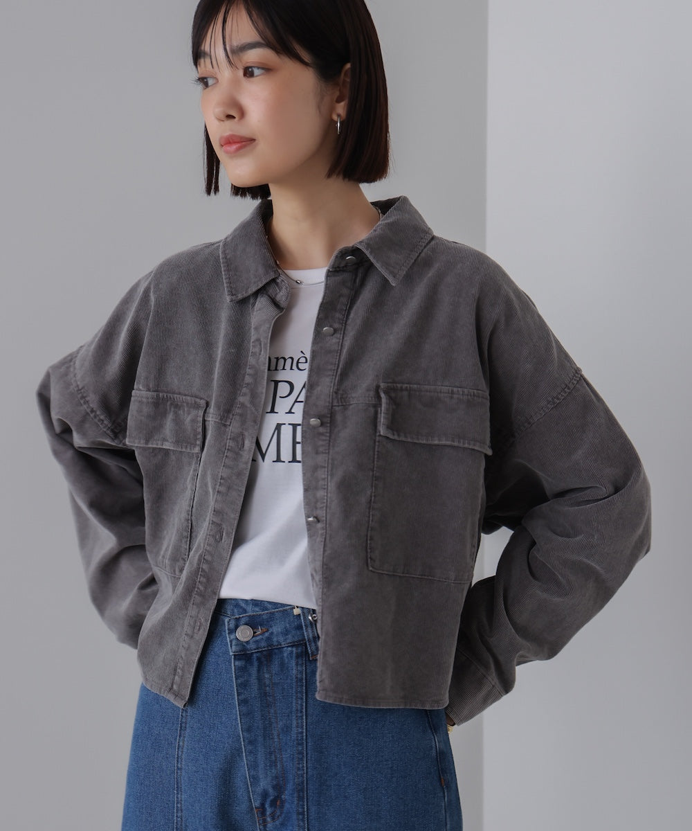【WEB限定】ビンテージカラーコーディロイシャツ［9/30発送予定］