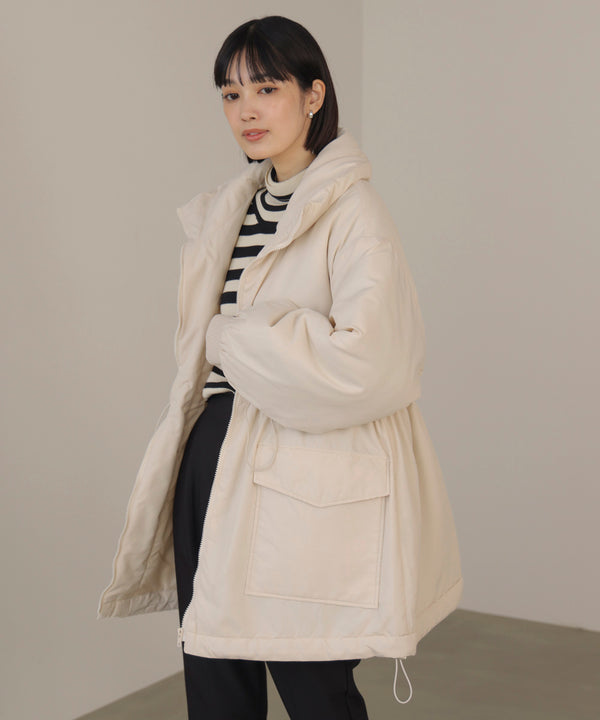 【WEB限定】オーバーサイズ中綿コート